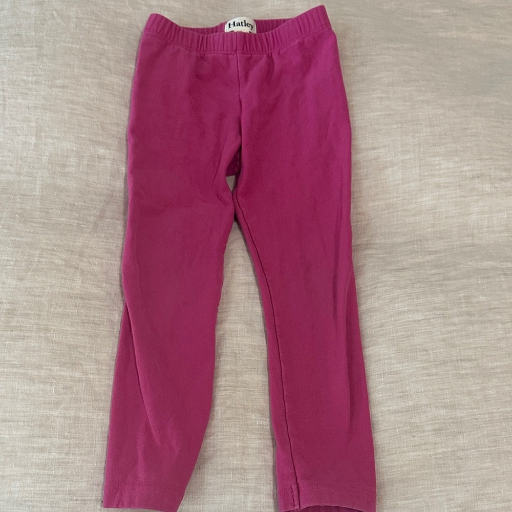 Hatley Kids' Fuchsia Leggings